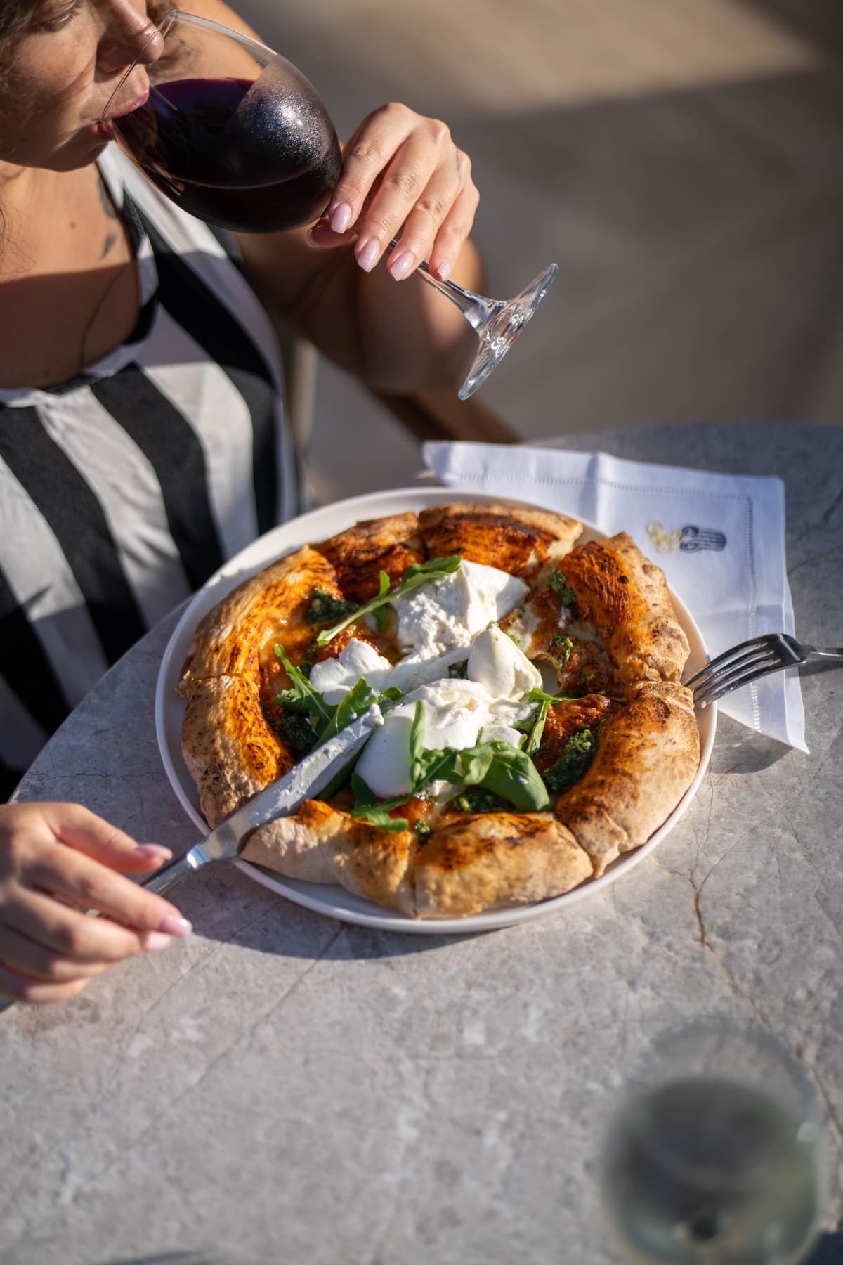 Taş Fırında İtalyan Pizzası